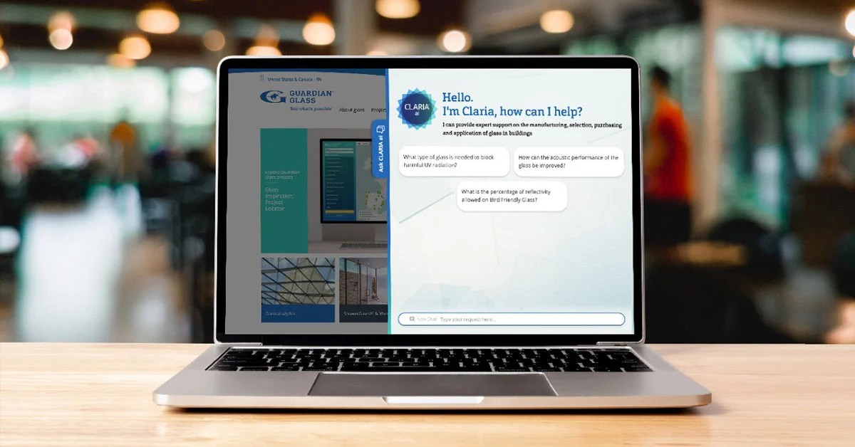 Guardian Glass CLARIA AI