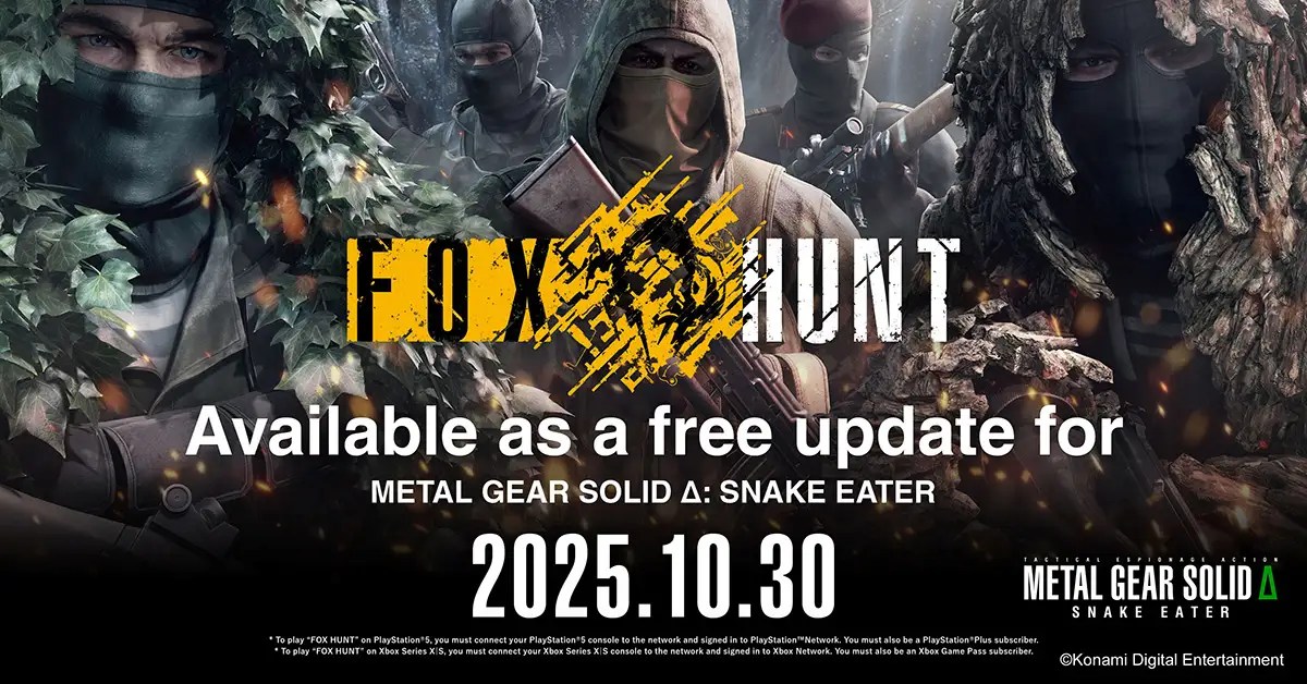 Metal Gear Solid Delta FOX HUNT