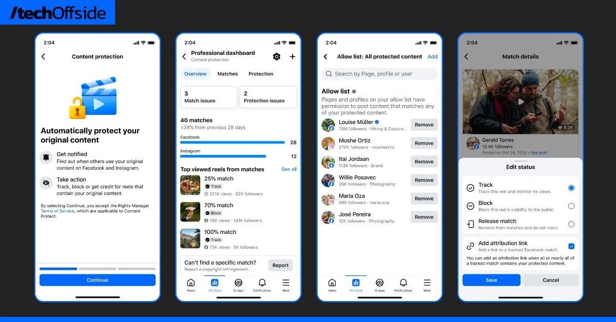 Facebook Content Protection
