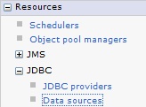Create Datasource WAS