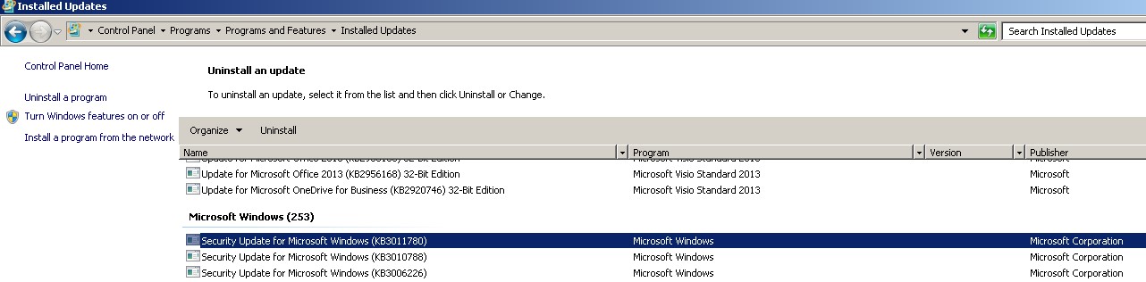 Salt Stack Windows Patching Example