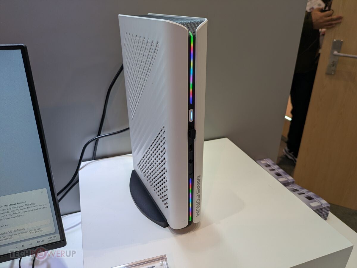 Minisforum Shows Intel Panther Lake Mini PC And More At CES 2026 