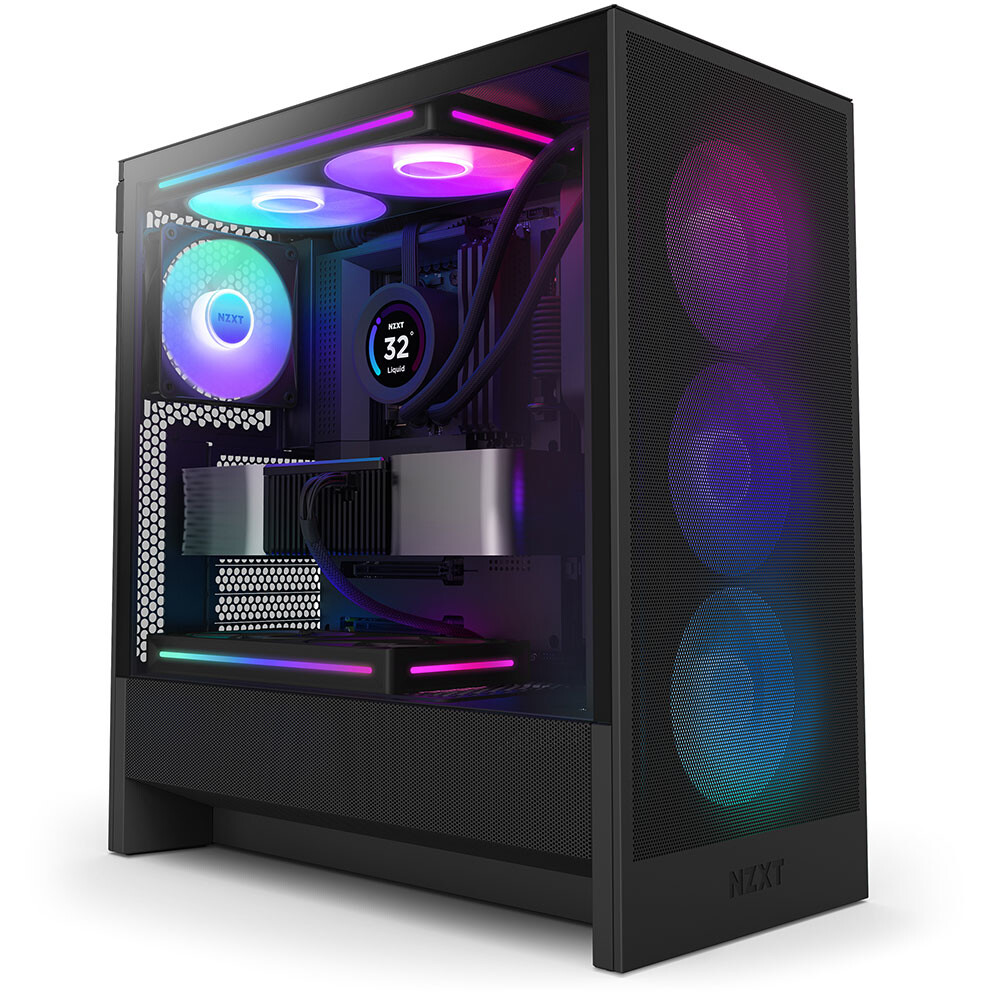 NZXT Unveils Reimagined H5 Flow Mid Tower ATX Case TechPowerUp 