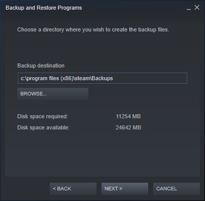 3 Methods To Backup Steam Games Tech Quintal Select Location Backup Steam Game 