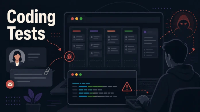Cybercriminals impersonate corporate recruiters and use fake technical coding tests to secretly install dangerous malware on developers' computers.