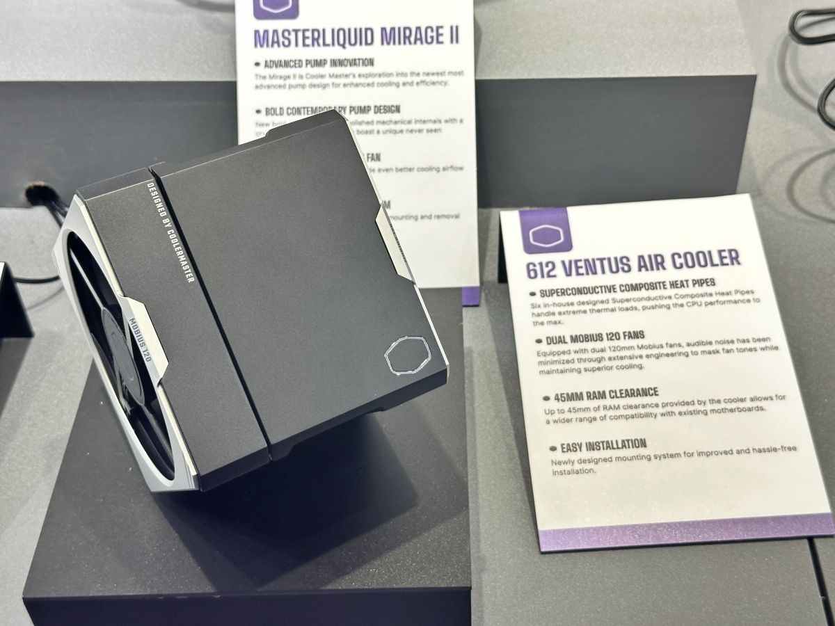 [Computex 2024] Cooler Master trưng bày dãy sản phẩm tản nhiệt hiệu quả