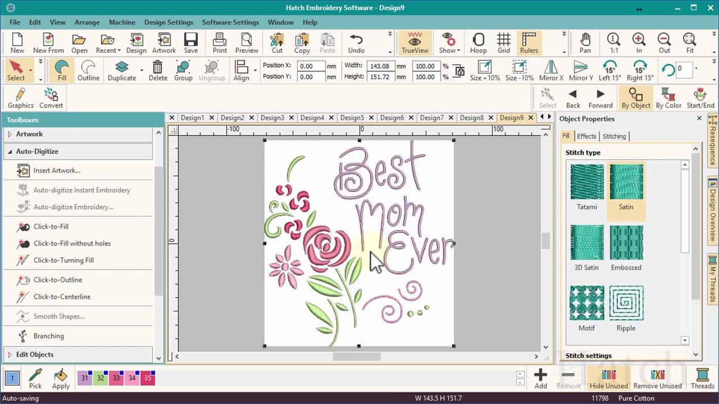 Embroidery Digitizing Software Comparison
