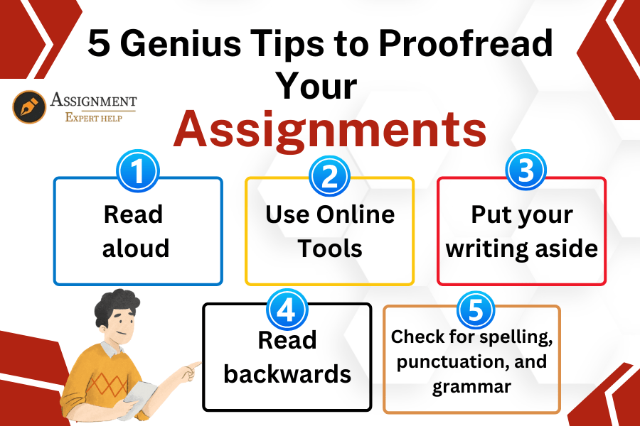 Top 5 Tips to Proofread and Edit Assignments Like a Pro