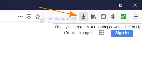 Solved Download Progress Window Does Not Appear Mozila Firefox