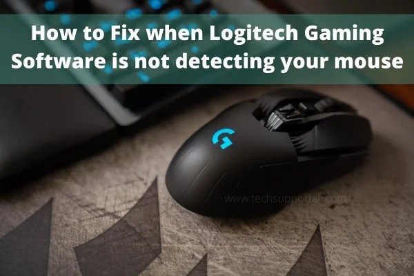 Ia menggabungkan keunggulan hardware logitech beberapa tahun lamanya dengan kecerdasan software. Solved How To Fix When Logitech Gaming Software Not Detecting Mouse