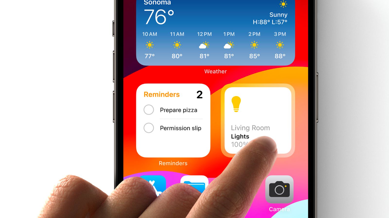 Tính năng iPhone Widget tương tác bắt đầu với iOS 17
