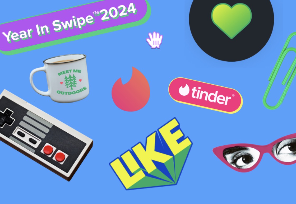 Tinder Year in Swipe: Xu hướng hẹn hò nổi bật của năm 2024