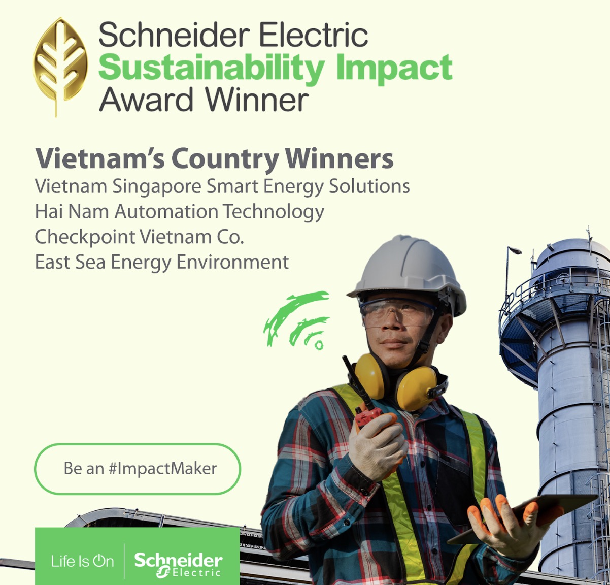 Schneider Electric vinh danh doanh nghiệp phát triển bền vững 2024