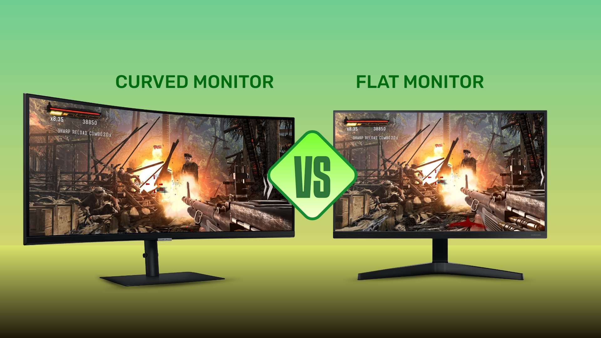 Curved Vs Flat Screen Review At Debra Baughman Blog Curved Vs Flat Monitor Comparative Study 