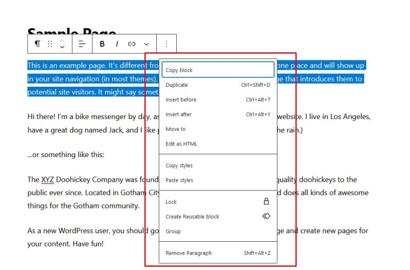 How To Delete A Block In Wordpress Single Or Multiple Blocks - Premium Abstract Pattern Gallery - Retina