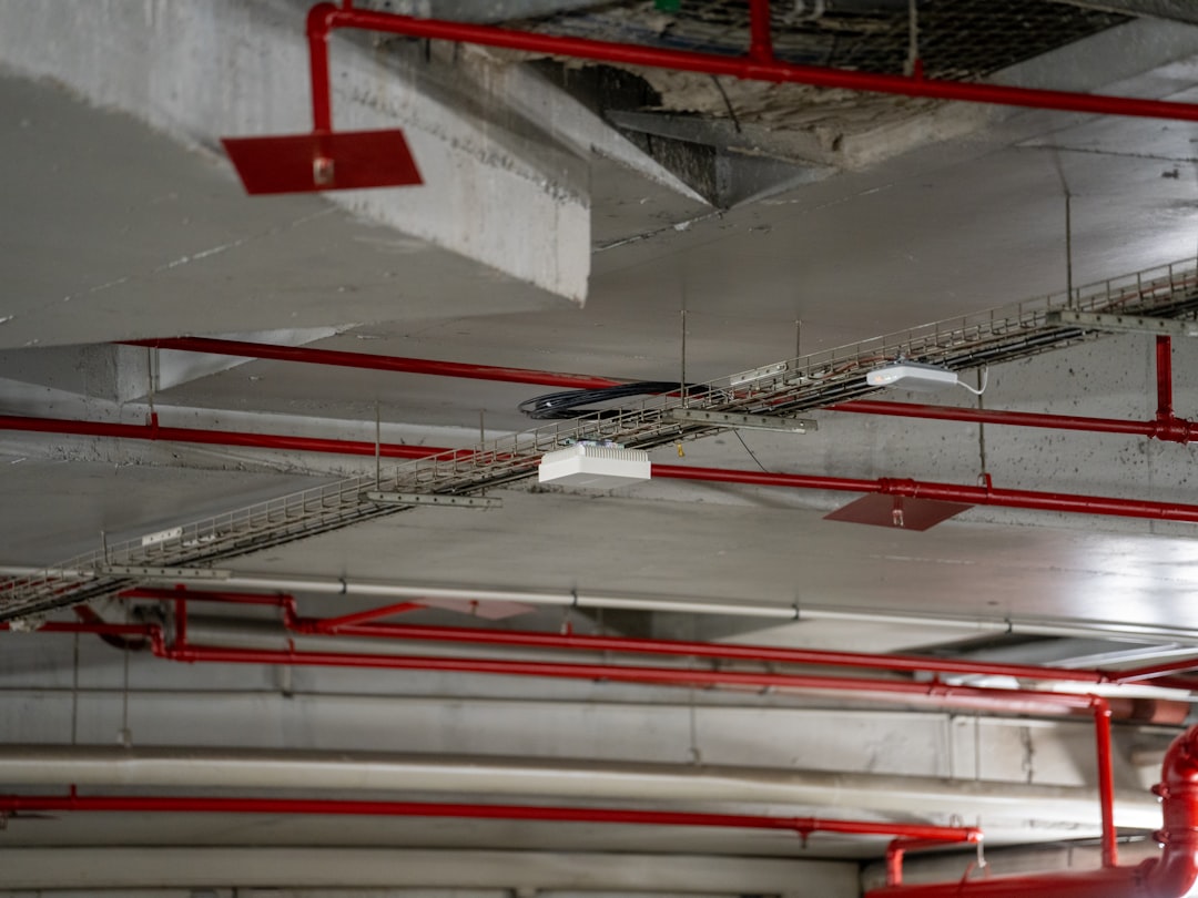 Cable tray management system installed on an industrial ceiling in Pakistan