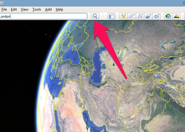 How To View The Past On Google Earth 6 Steps With Pictures Just go to Google Earth and enter a location in the search bar.