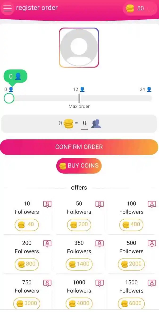 Instaup Mod Apk Unlimited Coins Download