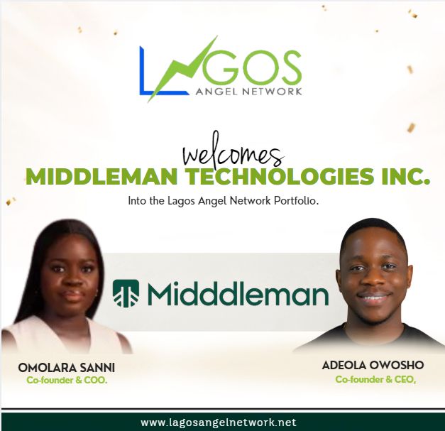 Lagos Angel Network Invests in AI-Powered Trade Startup Midddleman