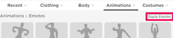 How To Use Emotes In Roblox On PC And Mobile Equip Emotes On Roblox 