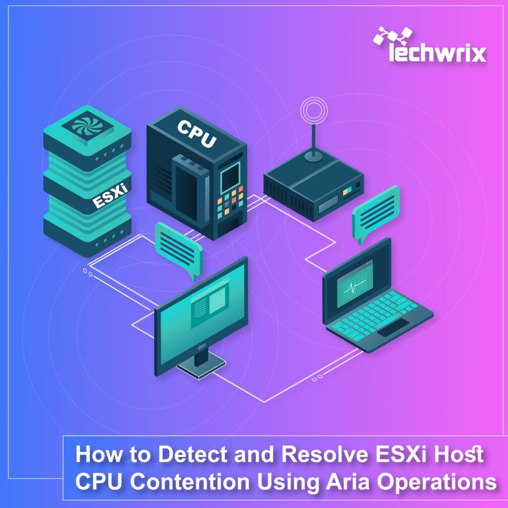 How to Detect and Resolve ESXi Host CPU Contention Using Aria Operations