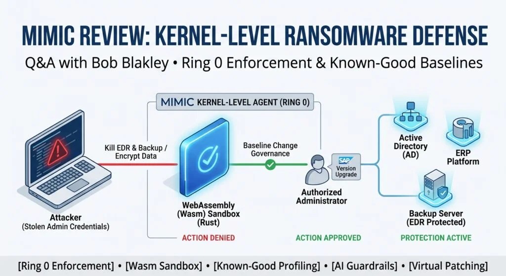 Mimic Review Kernel-Level Ransomware Defense (Q&A with Bob Blakley)