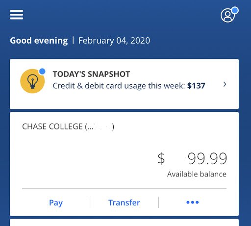 picture Chase Bank Account Balance Screenshot 2019 how to check chase bank account balance