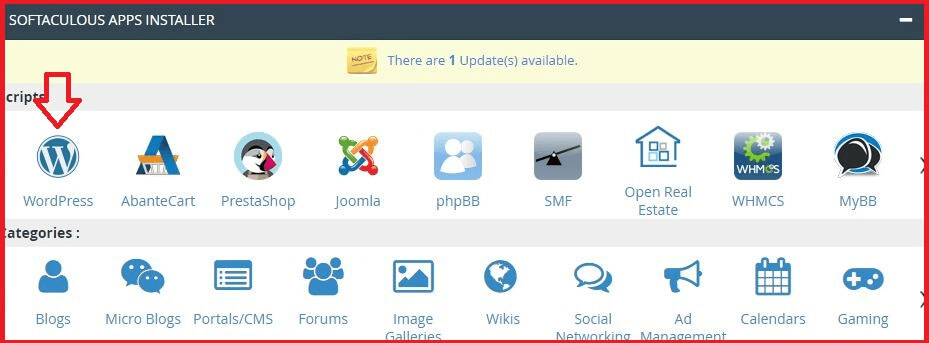 install wordpress