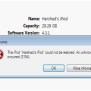 Ipod Wont Restore, Error 3194 - Techyv.com