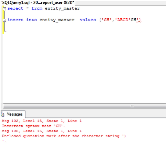 Incorrect Syntax Near Count from v1 where v1transno.