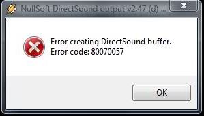 Windows 7 Error Creating Directsound Buffer Error Code 88780096 - Best Gradient Photos in 4K