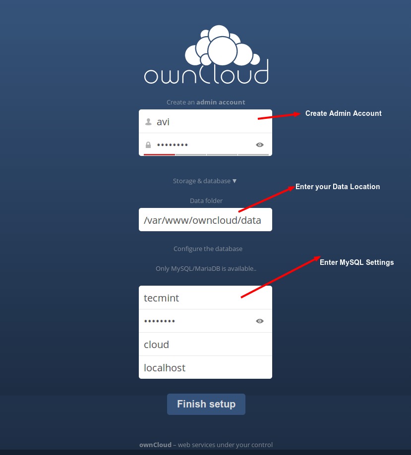 [Quick Install]: OwnCloud 8 Released – Create Personal/Private Cloud ...