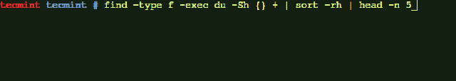 Linux'ta En İyi Dosya Boyutlarını Bulun