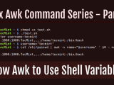 How To Write Scripts Using Awk Programming Part 13