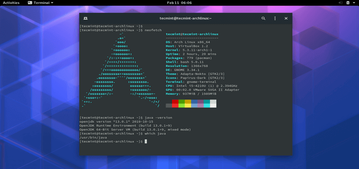 Java sdk (64 bit) das java software development kit (jdk) umfasst die laufzeitumgebung (jre) und bietet zusätzlich compiler, debugger und . How To Install Java On Arch Linux