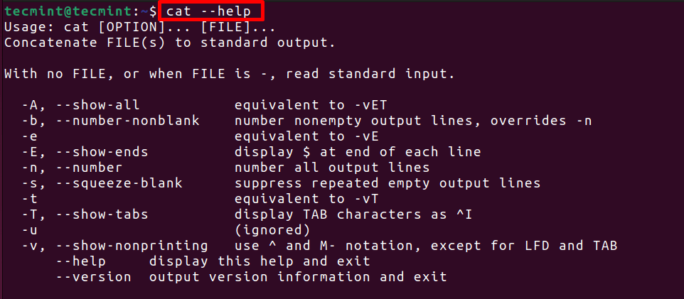22 essential cat command examples for linux users