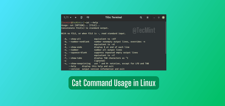 22 essential cat command examples for linux users