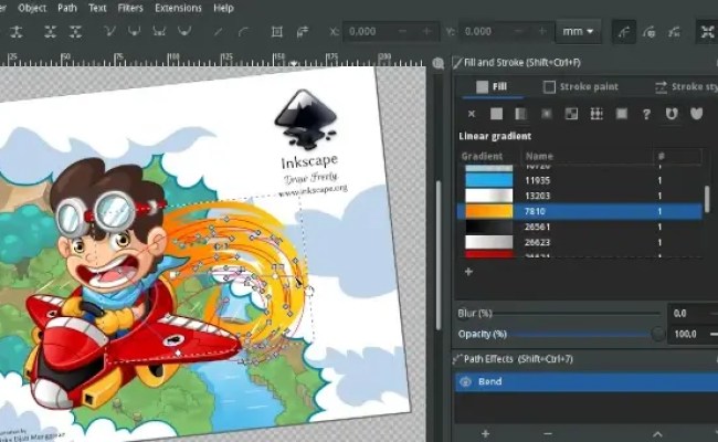 Inkscape: A Free And Open-Source Vector Graphics Editor