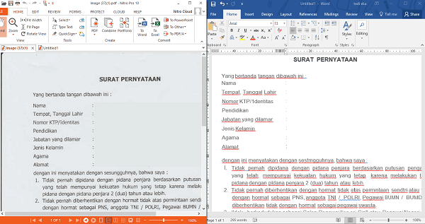 Jadi pertama buka microsoft word anda. Cara Mengedit File Pdf Hasil Scan Mudah Dan Cepat