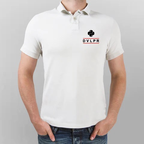 Python Programming Developer Polo T Shirt For Men Teez In