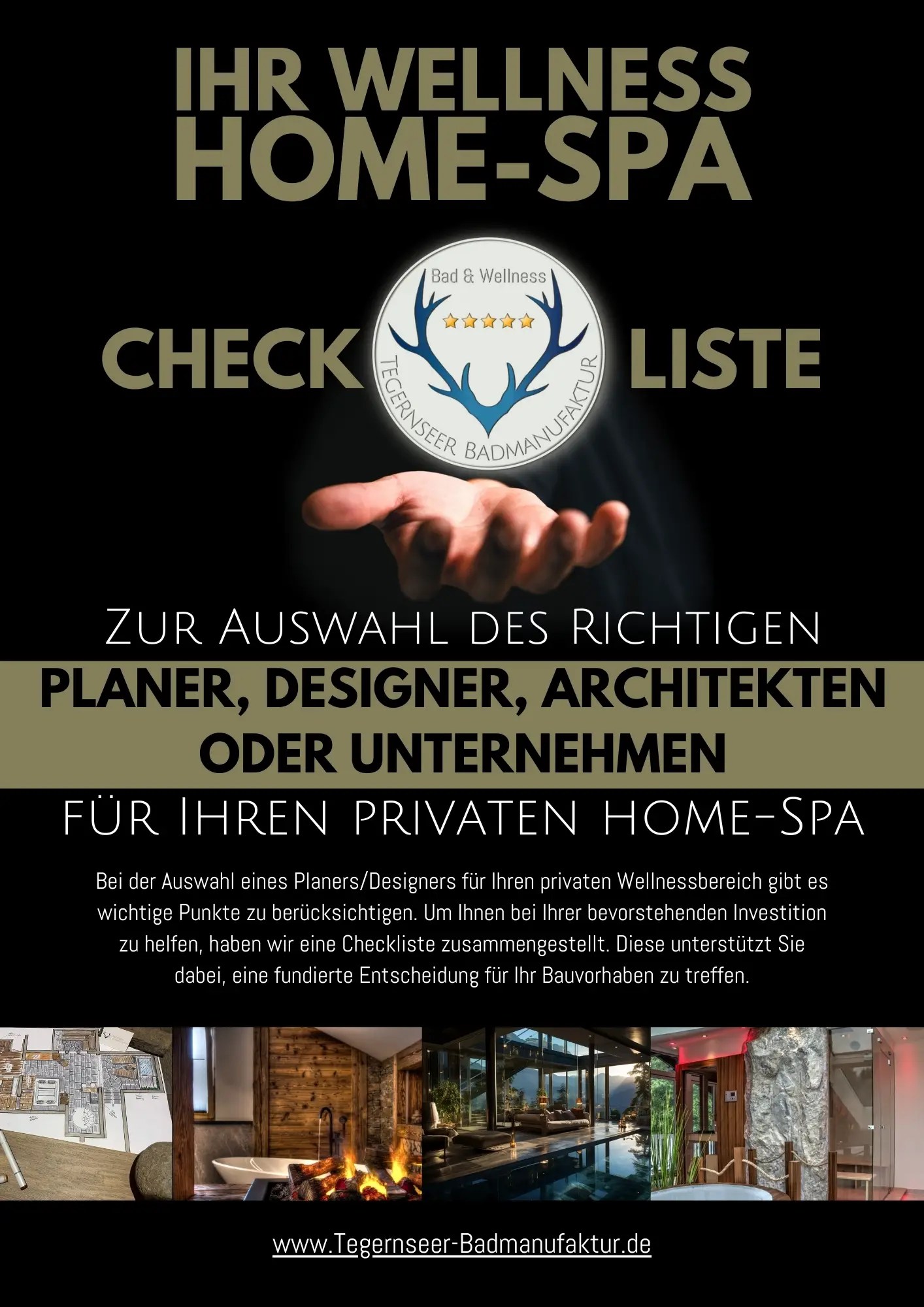 Checkliste zur Wahl des richtigen Planers für Ihr Wellnessprojekt