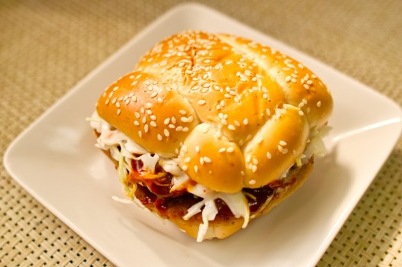 マクドナルド ハワイアンBBQポーク