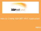 Create Asp Net Mvc Application In C And Visual Studio