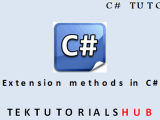 Extension Methods In C Tektutorialshub