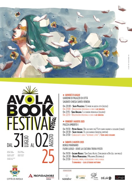 comune di Avola. Al via domani la prima edizione dell’Avola book festival
