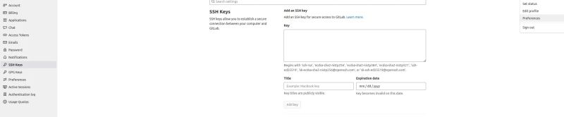 How to generate and use RSA SSH keys to communicate with GitLab