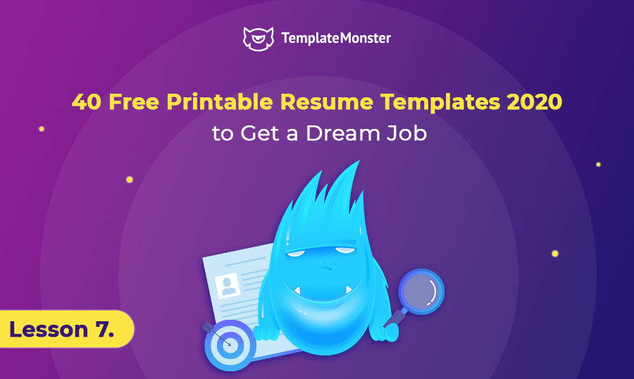 40 Best 2020 S Creative Resume Cv Templates Printable Doc