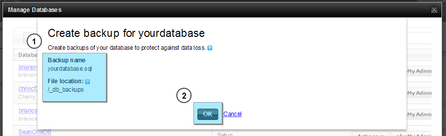 Admittedly it's a new product, but currently there is no elegant way to manually backup your wordpress site at godaddy wordpress managed hosting. How to back up database with GoDaddy - Template Monster Help