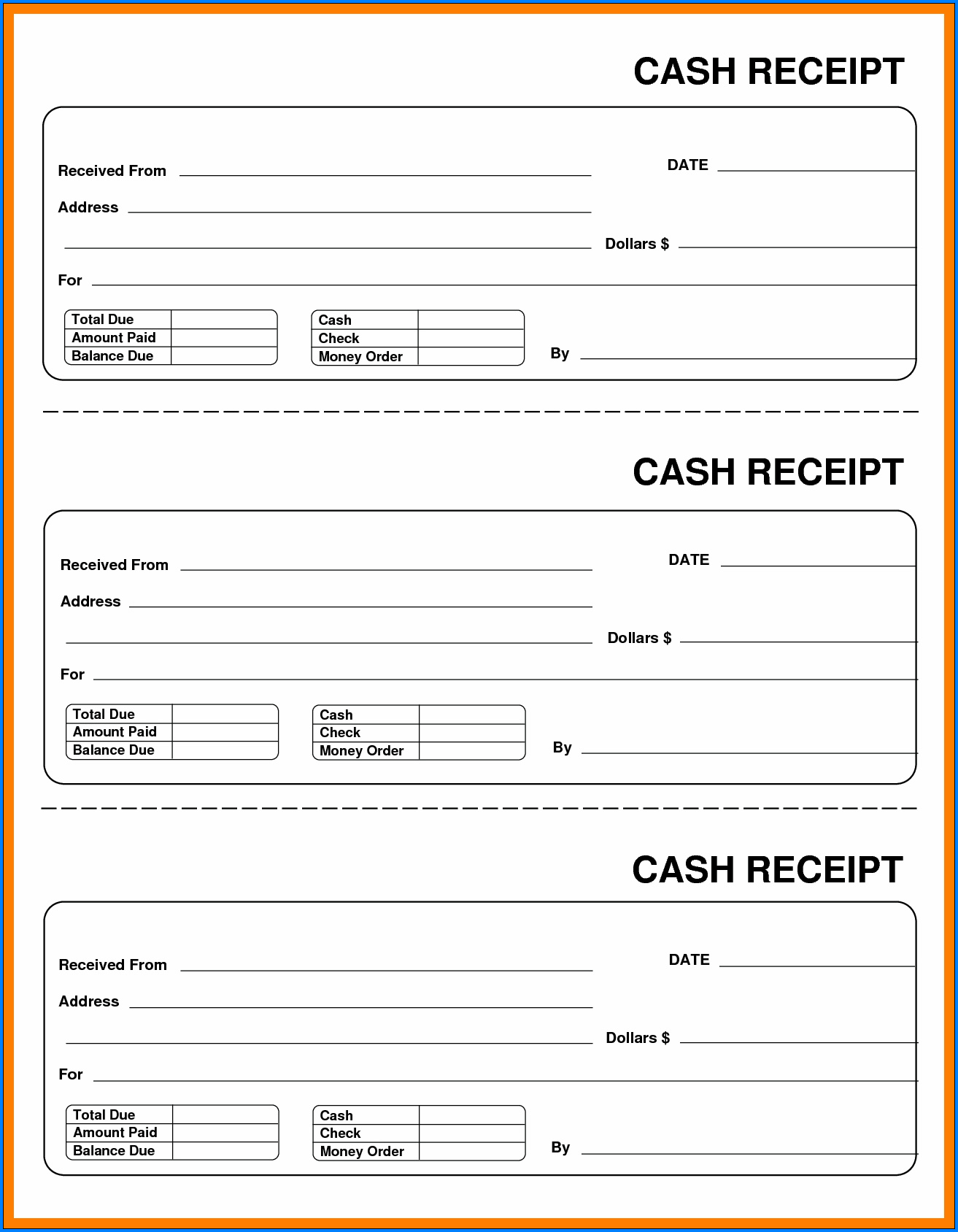 cash receipt template in microsoft word templatenet - free printable