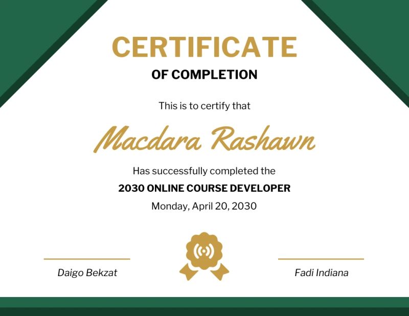 Contact Us Pricing Affiliate Program Course Completion Sample Certificate - Nature Illustration Collection - Mobile Quality